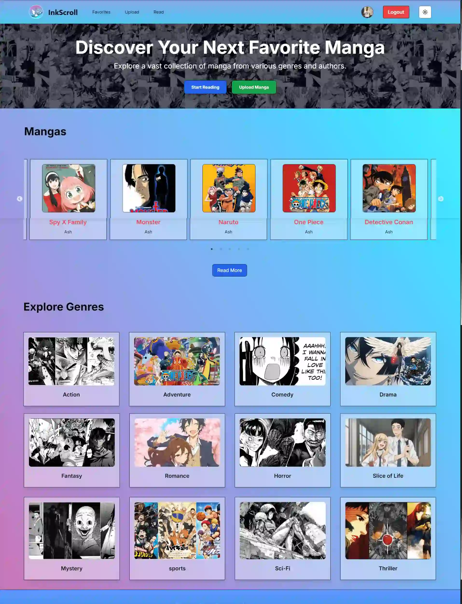 Background of a beautiful view