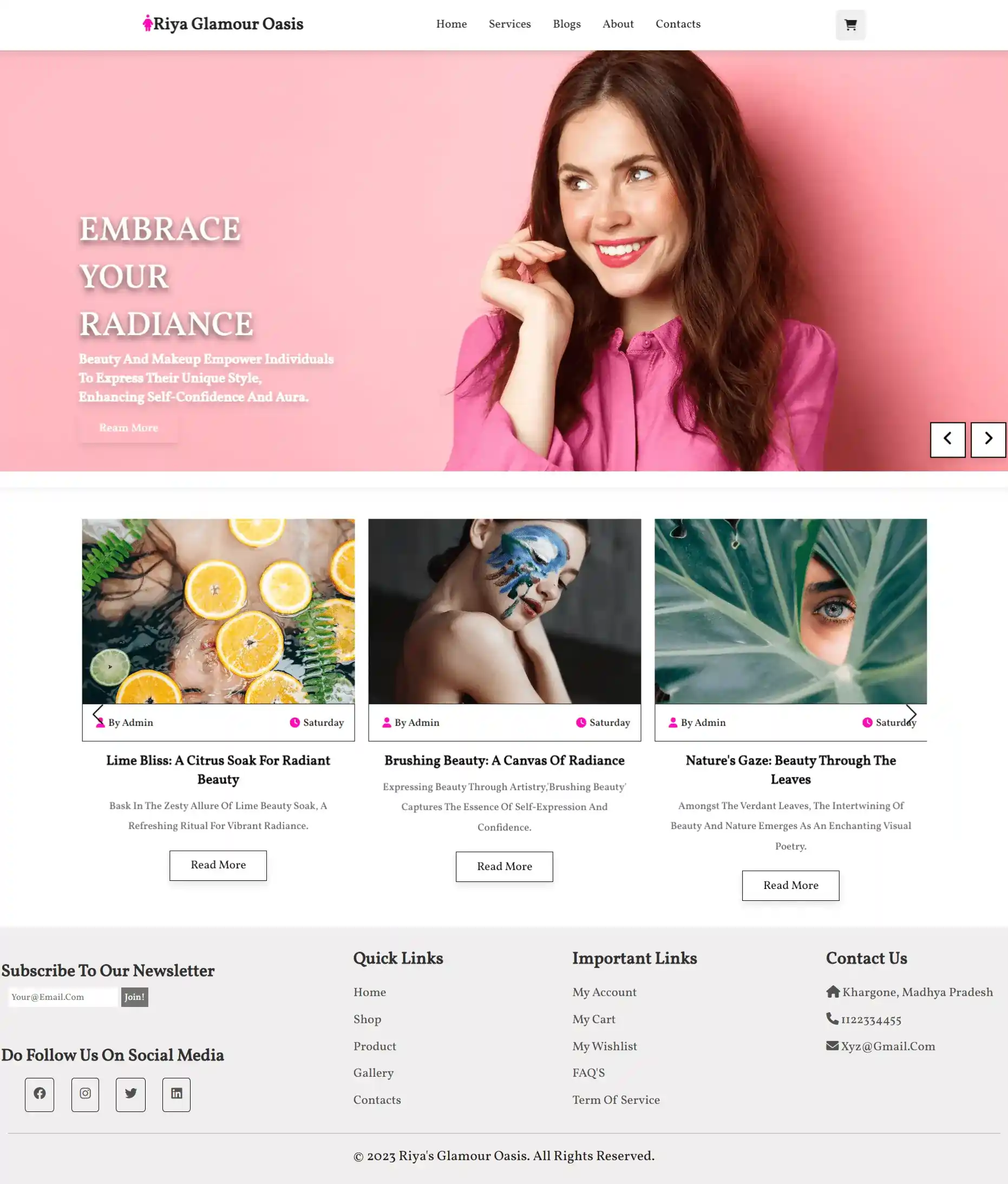 Background of a beautiful view