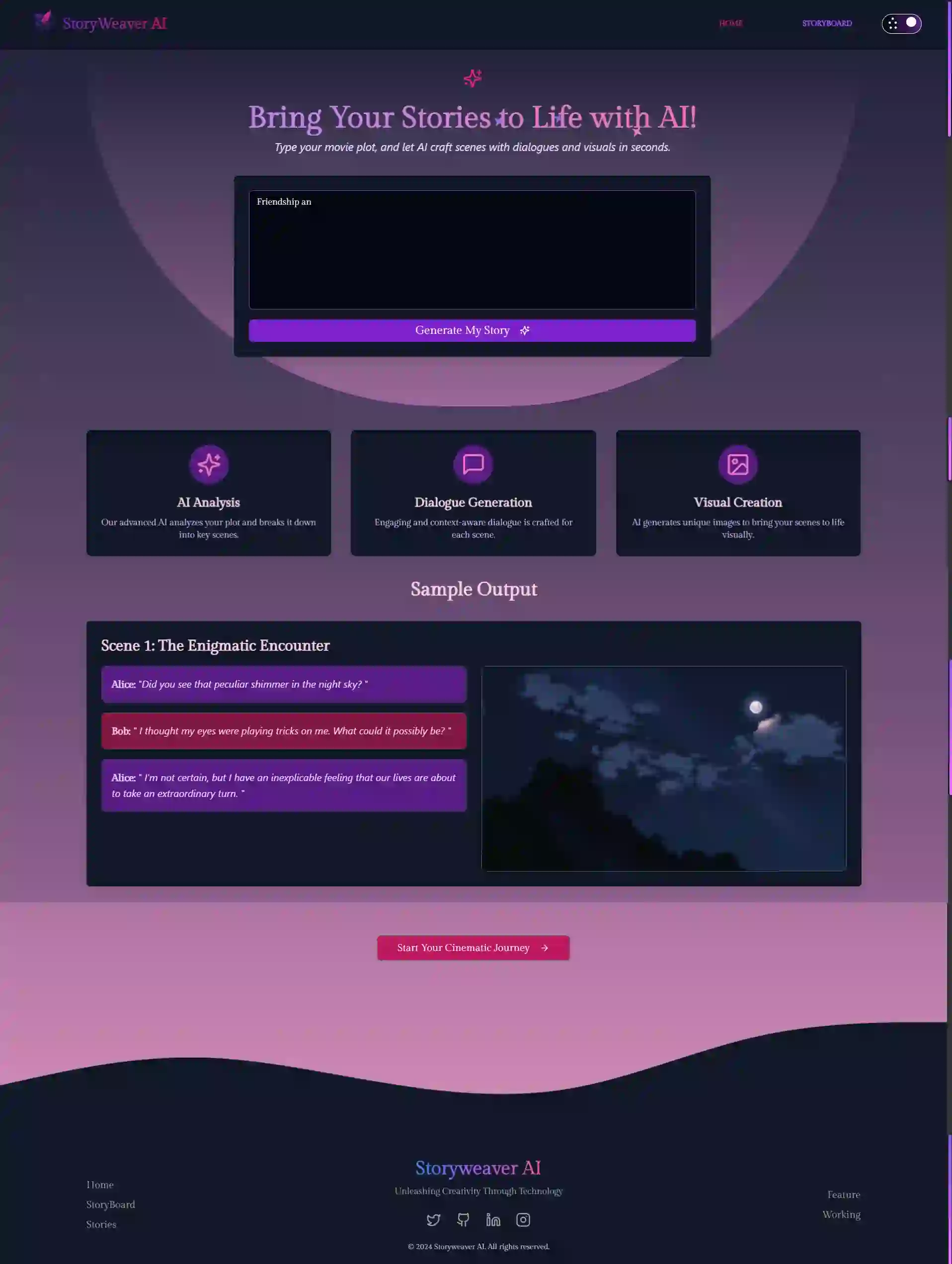 Background of a beautiful view